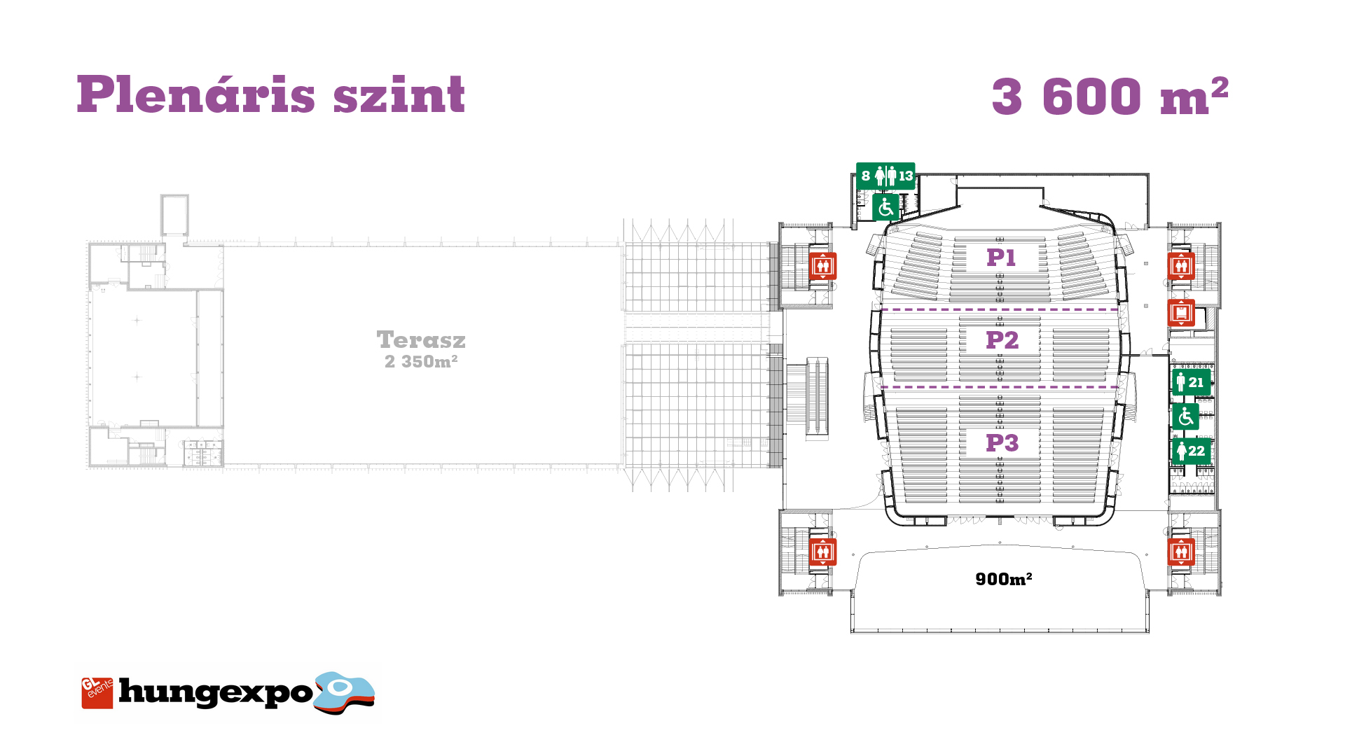 C Kongresszusi Központ Plenáris foyer