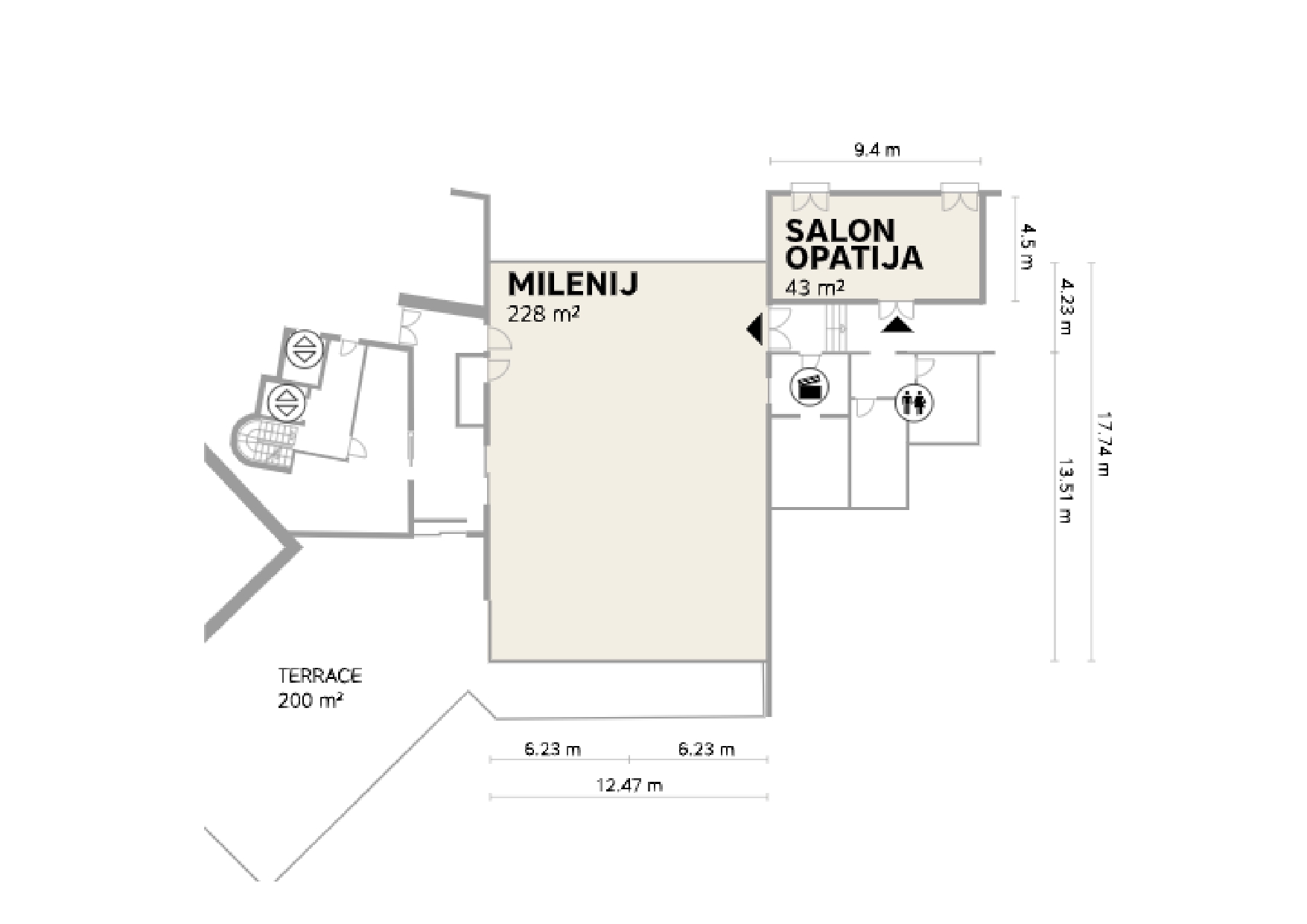 MILENIJ HALL rendezvényterem